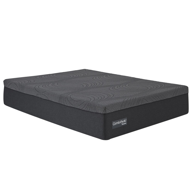 ComforPedic From Beautyrest 14'' Medium Charcoal Infused Gel Memory Foam Mattress & Reviews